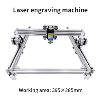 4050 Лазерен CNC Принтер, 1000 Mw/2500 Mw/5500 Mw/7000 Mw/15 Вата Голям Лазер за Работния Плот САМ Лилаво Лазерен Гравиране Машина