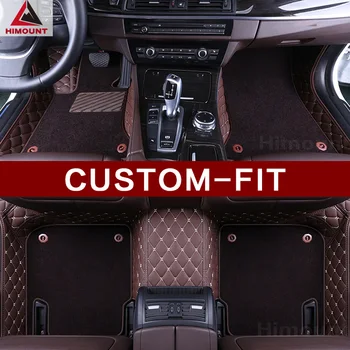 Индивидуални автомобилни постелки специално за Acura TL TLX TSX CSX RDX ZDX MDX висок клас луксозни всичко покритие 4 сезон-мини килими