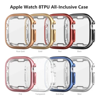 Защитно фолио За дисплея на Apple Watch Case Ultra 49 мм TPU Броня Калъф all inclusive Йонофореза Аксесоари Apple Watch Серия Ultrar