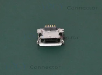 100 бр./лот 5pin Женски конектор Micro USB, подходящ за mp3, mp4, таблети и мобилни телефони