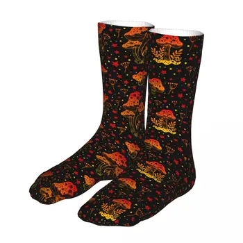 Модерен Мъжки Чорапи Дамски Чорапи Harajuku с Гъби Чорапи с Високо качество Пролет Лято Есен Зима