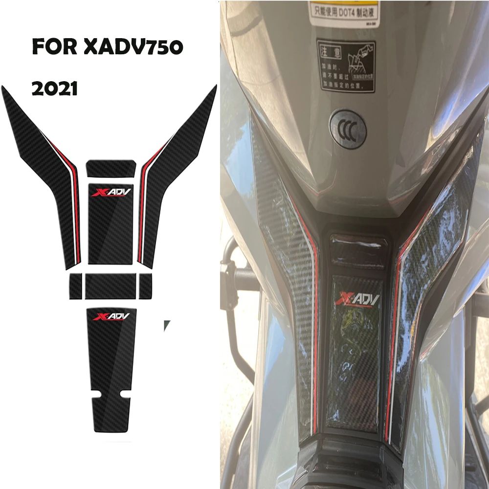 Мотоциклет 3D печат Газова бутилка Pad Стикер Протектор Етикети Аксесоари за Honda x adv750 x adv 750 xadv750 XADV 2021 Изображение 1