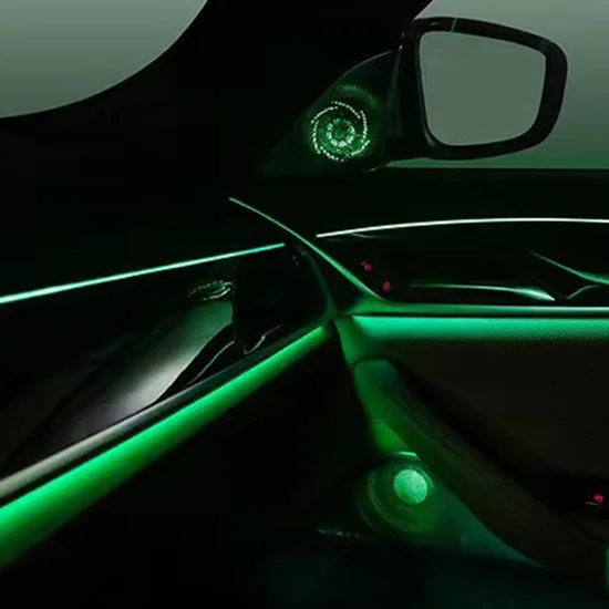 11-цветно Автоматично Конвертиране на Автомобила Неон Вътрешната Врата на Разсеяна Светлина Декоративно Осветление за BMW Серия 5 G38 2018-2021 Изображение 2