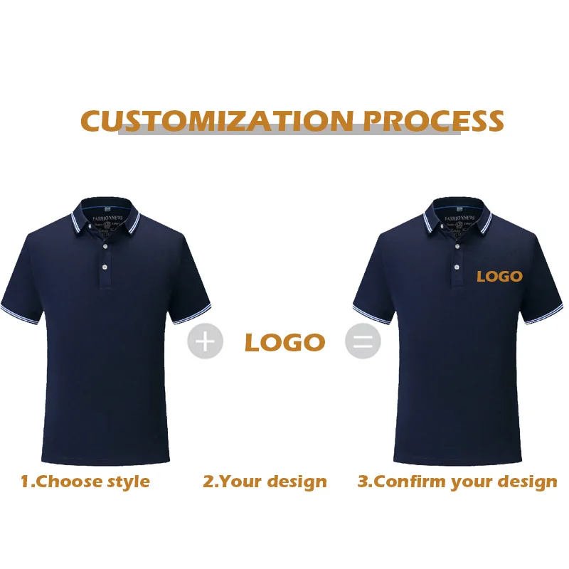 Лятна Евтина Тениска Поло с Къс Ръкав С Логото на 2021 г., Направено По Поръчка на Групата Компании, на Бродирани Топ С Логото на Изображение 2