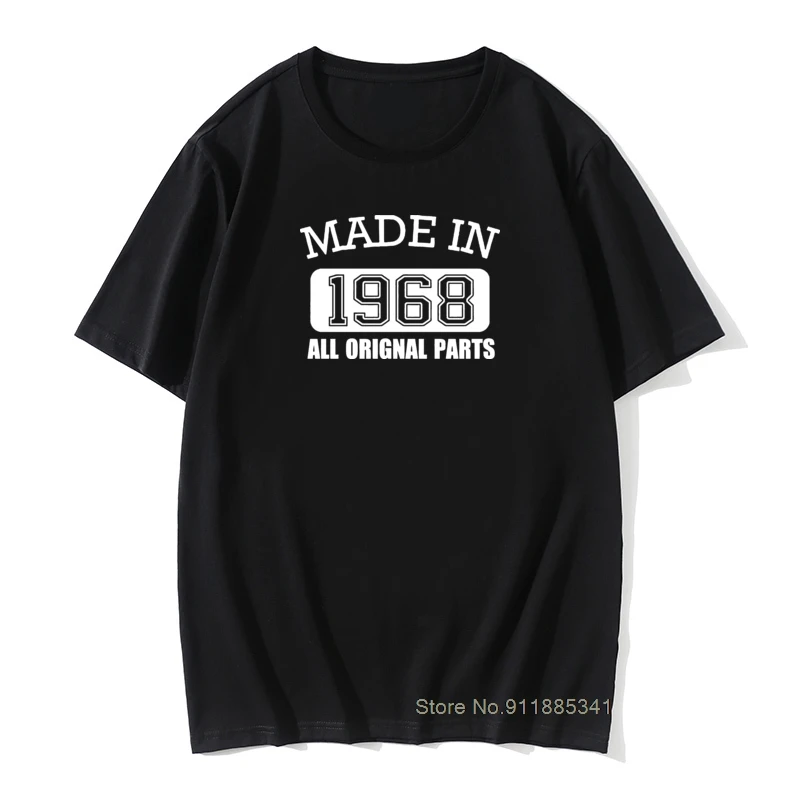 Мъжка тениска с оригинални детайли, направени през 1968 г., на 50-годишнината на 50-та Хумористични тениска Изображение 1