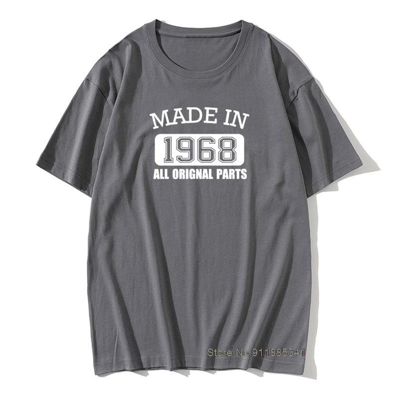 Мъжка тениска с оригинални детайли, направени през 1968 г., на 50-годишнината на 50-та Хумористични тениска Изображение 2