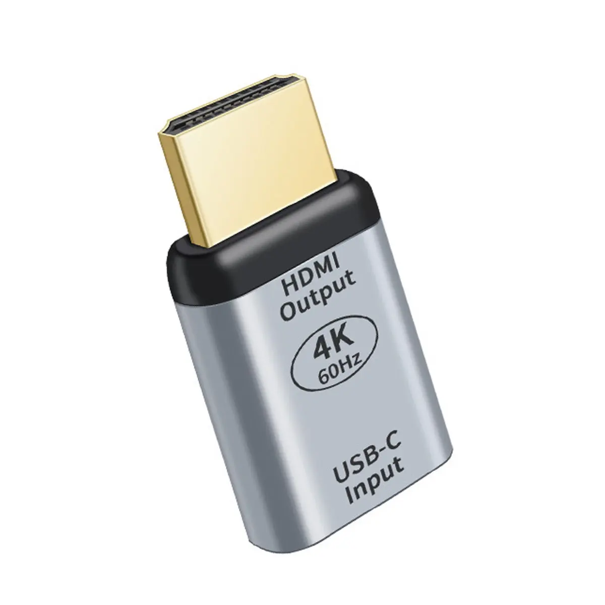 Jimier USB-C USB-3.1 Тип C Женски Източник за HDMI Приемник HDTV Ultra HD Адаптер 4K 60hz Ultra HD 1080p за Таблет & Изображение 1